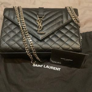 YSL medium envelope bag